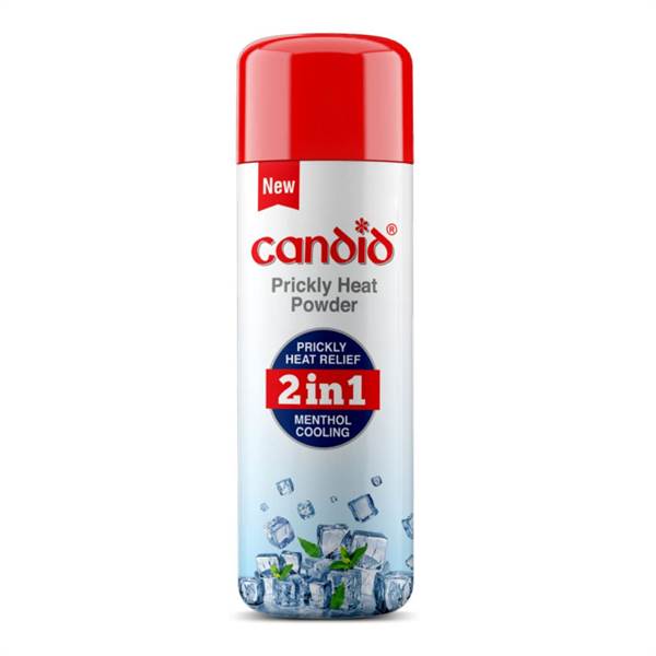 Candid 2 in 1 Prickly Heat Relief Menthol Cooling Powder